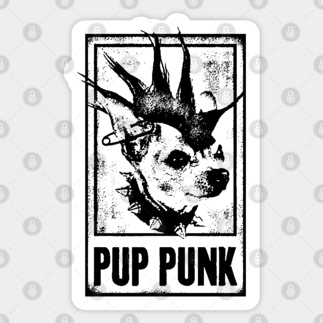 PUP PUNK Sticker by BG305